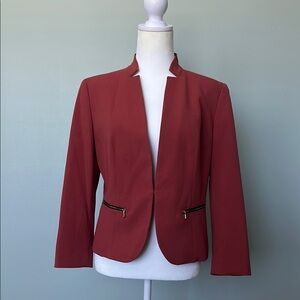 Elegant Women's Red Blazer